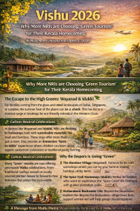 Vishu 2026: Why More NRIs are Choosing 'Green Tourism' for Their Kerala Homecoming