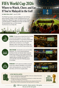 FIFA World Cup 2026: Where to Watch, Cheer, and Eat If You're Malayali in the Gulf