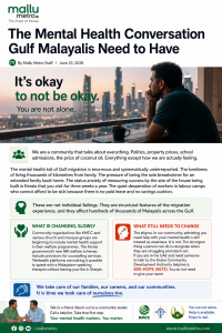 The Mental Health Conversation Gulf Malayalis Need to Have
