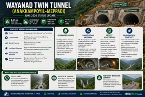 Wayanad Twin Tunnel (Anakkampoyil-Meppadi): June 2026 Status Update