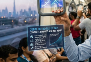 Dubai Metro Blue Line: What Daily Commuters Can Expect Over the Next Five Years