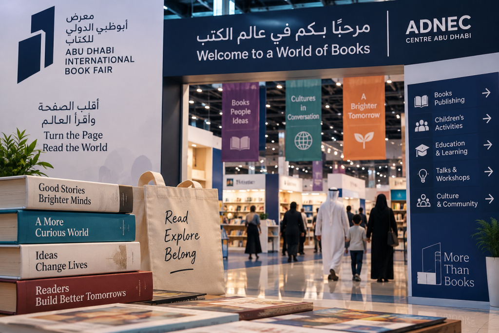 Abu Dhabi International Book Fair Opens Today - A Practical Guide for Families, Students and Readers