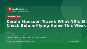 Kerala Monsoon Travel: What NRIs Should Check Before Flying Home This Week